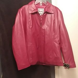 Womens leather jacket